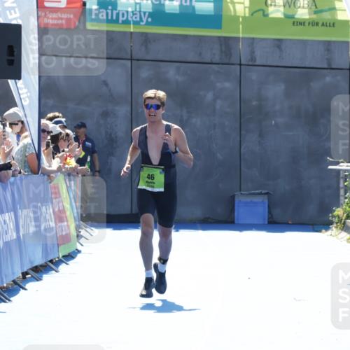 09.08.2026 - GEWOBA Citytriathlon Bremen Yannick Fuchs http://msf.ph/oto/9936680 09.08.2026 15:08:24 Ziel 46 meine-sportfotos.de