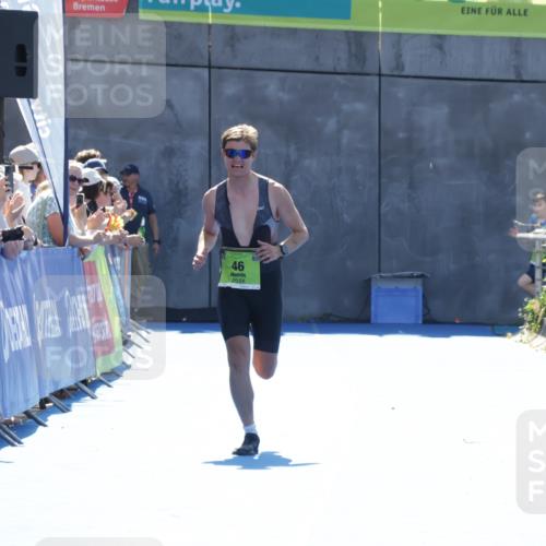 09.08.2026 - GEWOBA Citytriathlon Bremen Yannick Fuchs http://msf.ph/oto/9936681 09.08.2026 15:08:24 Ziel 46 meine-sportfotos.de