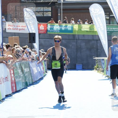 09.08.2026 - GEWOBA Citytriathlon Bremen Yannick Fuchs http://msf.ph/oto/9936684 09.08.2026 15:08:26 Ziel 46 meine-sportfotos.de
