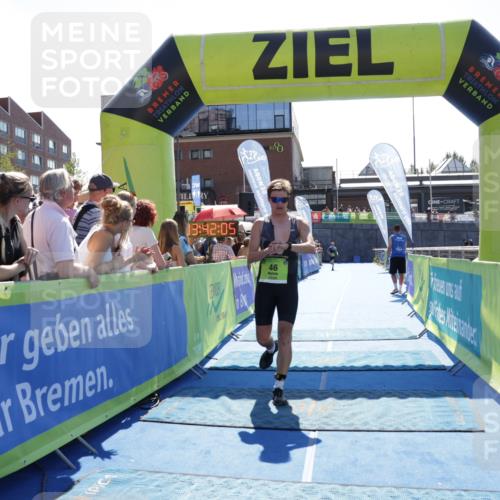 09.08.2026 - GEWOBA Citytriathlon Bremen Yannick Fuchs http://msf.ph/oto/9936689 09.08.2026 15:08:28 Ziel 46 meine-sportfotos.de
