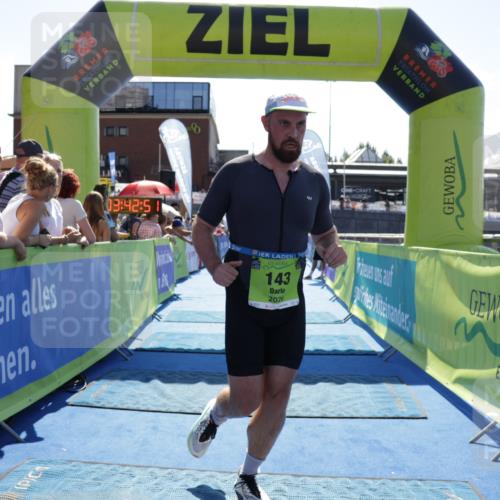 09.08.2026 - GEWOBA Citytriathlon Bremen Yannick Fuchs http://msf.ph/oto/9936756 09.08.2026 15:09:14 Ziel 119, 124, 143 meine-sportfotos.de