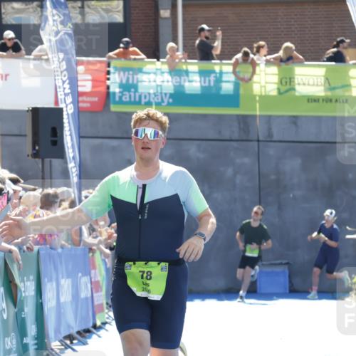 09.08.2026 - GEWOBA Citytriathlon Bremen Yannick Fuchs http://msf.ph/oto/9936809 09.08.2026 15:10:01 Ziel 78 meine-sportfotos.de