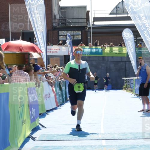 09.08.2026 - GEWOBA Citytriathlon Bremen Yannick Fuchs http://msf.ph/oto/9936812 09.08.2026 15:10:02 Ziel 78 meine-sportfotos.de