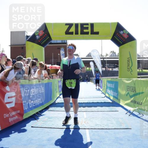 09.08.2026 - GEWOBA Citytriathlon Bremen Yannick Fuchs http://msf.ph/oto/9936818 09.08.2026 15:10:05 Ziel 78 meine-sportfotos.de