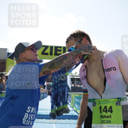 09.08.2026 - GEWOBA Citytriathlon Bremen Yannick Fuchs http://msf.ph/oto/9936840 09.08.2026 15:10:23 Ziel 169, 930 meine-sportfotos.de