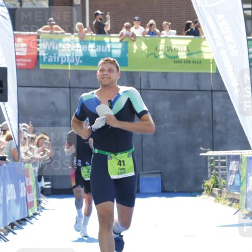09.08.2026 - GEWOBA Citytriathlon Bremen Yannick Fuchs http://msf.ph/oto/9936887 09.08.2026 15:10:51 Ziel 27, 41 meine-sportfotos.de