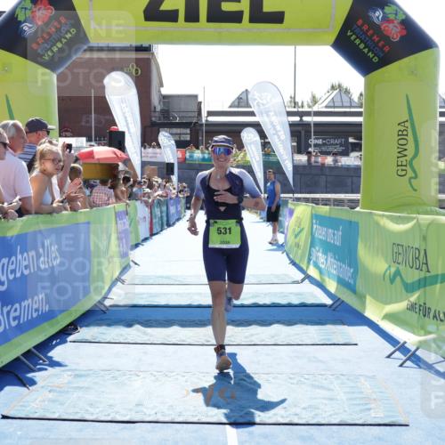 09.08.2026 - GEWOBA Citytriathlon Bremen Yannick Fuchs http://msf.ph/oto/9936940 09.08.2026 15:11:27 Ziel 118, 531 meine-sportfotos.de