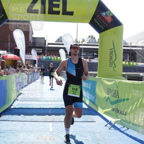 09.08.2026 - GEWOBA Citytriathlon Bremen Yannick Fuchs http://msf.ph/oto/9936954 09.08.2026 15:11:31 Ziel 118, 217, 218, 531 meine-sportfotos.de