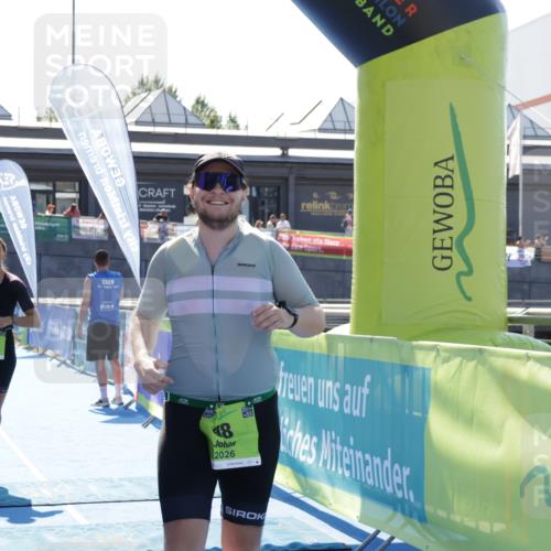 09.08.2026 - GEWOBA Citytriathlon Bremen Yannick Fuchs http://msf.ph/oto/9937054 09.08.2026 15:12:47 Ziel 98, 285 meine-sportfotos.de