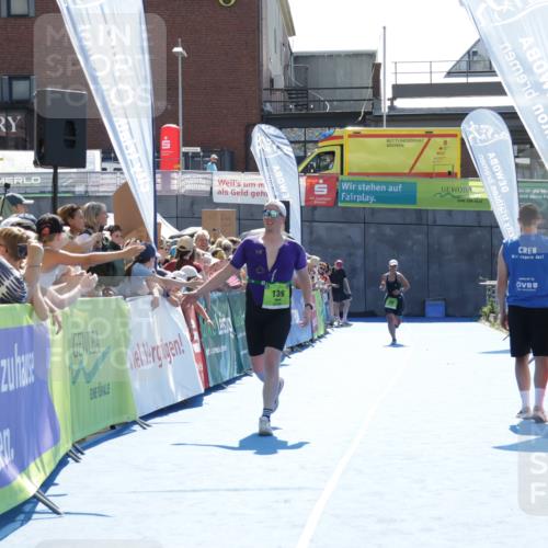 09.08.2026 - GEWOBA Citytriathlon Bremen Yannick Fuchs http://msf.ph/oto/9937229 09.08.2026 15:14:40 Ziel 139 meine-sportfotos.de