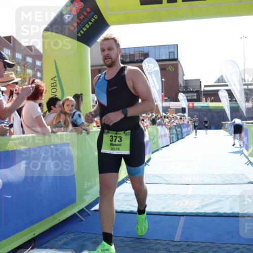09.08.2026 - GEWOBA Citytriathlon Bremen Yannick Fuchs http://msf.ph/oto/9937461 09.08.2026 15:16:30 Ziel 7, 74, 236, 271, 373 meine-sportfotos.de