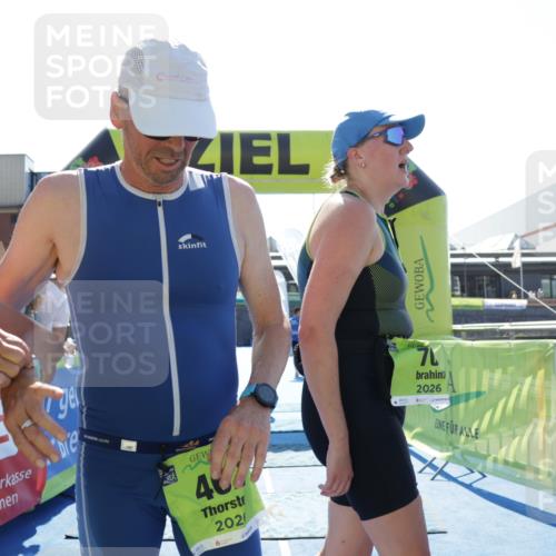 09.08.2026 - GEWOBA Citytriathlon Bremen Yannick Fuchs http://msf.ph/oto/9937809 09.08.2026 15:20:07 Ziel  meine-sportfotos.de
