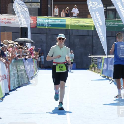 09.08.2026 - GEWOBA Citytriathlon Bremen Yannick Fuchs http://msf.ph/oto/9937819 09.08.2026 15:20:40 Ziel 240, 256, 352 meine-sportfotos.de