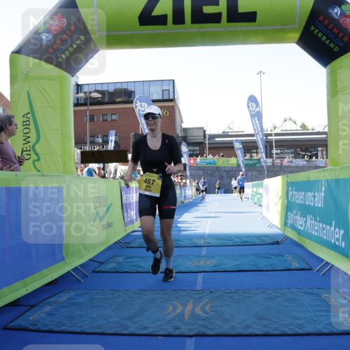 09.08.2026 - GEWOBA Citytriathlon Bremen Yannick Fuchs http://msf.ph/oto/9938631 09.08.2026 11:43:29 Ziel 467 meine-sportfotos.de
