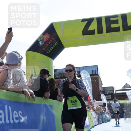 09.08.2026 - GEWOBA Citytriathlon Bremen Yannick Fuchs http://msf.ph/oto/9938681 09.08.2026 15:28:07 Ziel 172, 324 meine-sportfotos.de