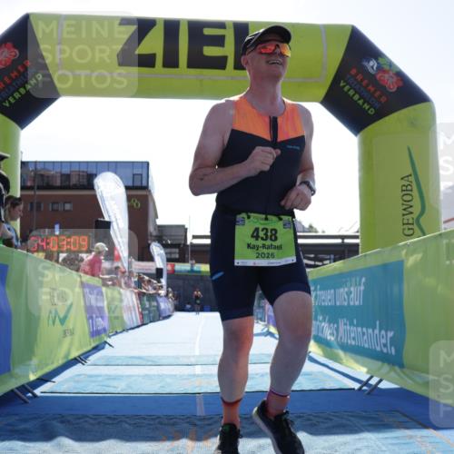 09.08.2026 - GEWOBA Citytriathlon Bremen Yannick Fuchs http://msf.ph/oto/9938856 09.08.2026 15:29:32 Ziel 438 meine-sportfotos.de