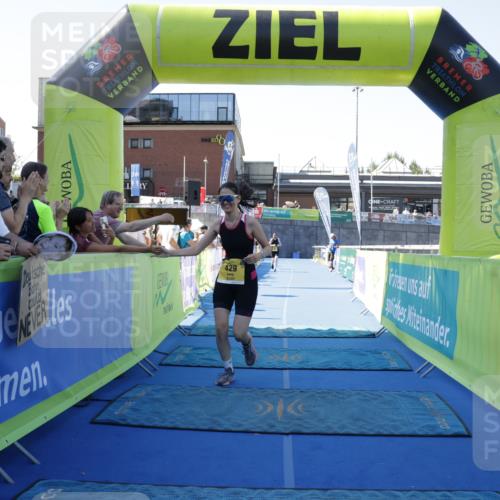 09.08.2026 - GEWOBA Citytriathlon Bremen Yannick Fuchs http://msf.ph/oto/9939427 09.08.2026 11:48:59 Ziel 429, 499 meine-sportfotos.de