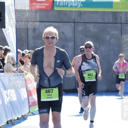 09.08.2026 - GEWOBA Citytriathlon Bremen Yannick Fuchs http://msf.ph/oto/9939693 09.08.2026 15:33:34 Ziel 432 meine-sportfotos.de