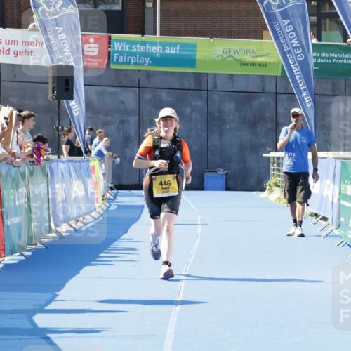 09.08.2026 - GEWOBA Citytriathlon Bremen Yannick Fuchs http://msf.ph/oto/9939751 09.08.2026 11:53:35 Ziel 446 meine-sportfotos.de