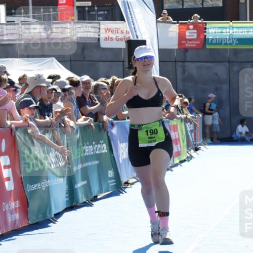 09.08.2026 - GEWOBA Citytriathlon Bremen Yannick Fuchs http://msf.ph/oto/9939790 09.08.2026 15:33:59 Ziel 190 meine-sportfotos.de