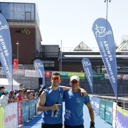 09.08.2026 - GEWOBA Citytriathlon Bremen Yannick Fuchs http://msf.ph/oto/9940240 09.08.2026 13:29:21 Ziel  meine-sportfotos.de