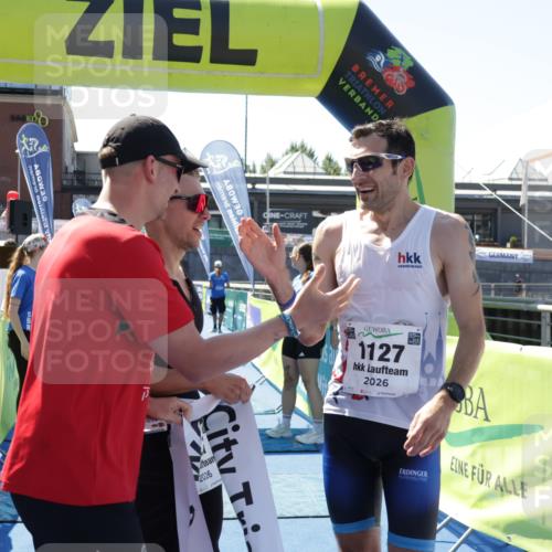 09.08.2026 - GEWOBA Citytriathlon Bremen Yannick Fuchs http://msf.ph/oto/9940422 09.08.2026 13:39:43 Ziel  meine-sportfotos.de