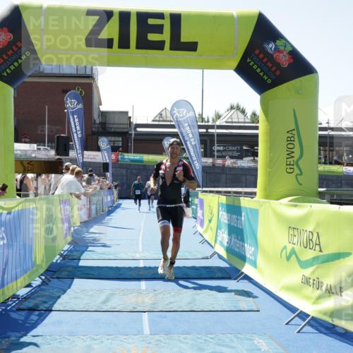 09.08.2026 - GEWOBA Citytriathlon Bremen Yannick Fuchs http://msf.ph/oto/9940630 09.08.2026 13:43:14 Ziel 787, 1131 meine-sportfotos.de