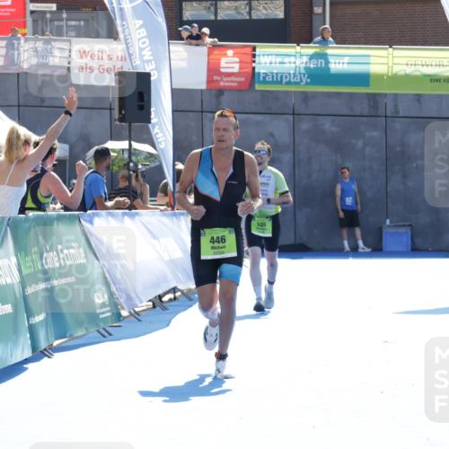 09.08.2026 - GEWOBA Citytriathlon Bremen Yannick Fuchs http://msf.ph/oto/9940742 09.08.2026 15:41:36 Ziel 446, 495, 505 meine-sportfotos.de