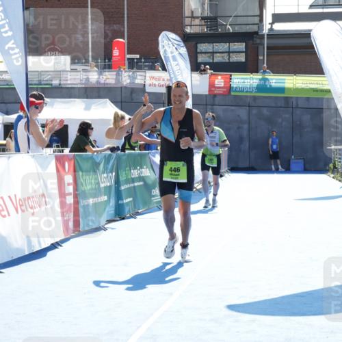09.08.2026 - GEWOBA Citytriathlon Bremen Yannick Fuchs http://msf.ph/oto/9940749 09.08.2026 15:41:38 Ziel 446, 495 meine-sportfotos.de