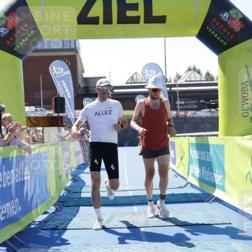 09.08.2026 - GEWOBA Citytriathlon Bremen Yannick Fuchs http://msf.ph/oto/9940789 09.08.2026 13:45:06 Ziel 1121 meine-sportfotos.de