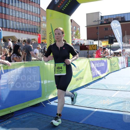 09.08.2026 - GEWOBA Citytriathlon Bremen Yannick Fuchs http://msf.ph/oto/9940795 09.08.2026 15:42:03 Ziel 484 meine-sportfotos.de