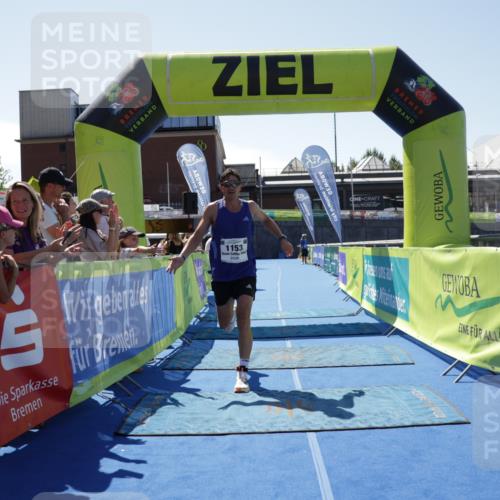 09.08.2026 - GEWOBA Citytriathlon Bremen Yannick Fuchs http://msf.ph/oto/9940843 09.08.2026 13:46:18 Ziel 1153 meine-sportfotos.de