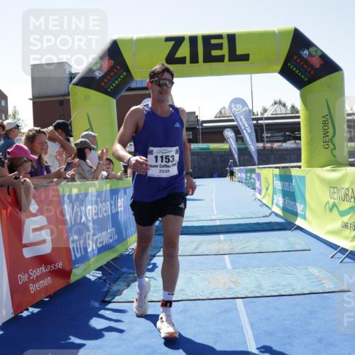 09.08.2026 - GEWOBA Citytriathlon Bremen Yannick Fuchs http://msf.ph/oto/9940850 09.08.2026 13:46:19 Ziel 1153 meine-sportfotos.de