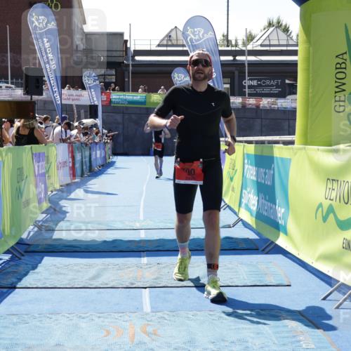 09.08.2026 - GEWOBA Citytriathlon Bremen Yannick Fuchs http://msf.ph/oto/9941662 09.08.2026 14:00:57 Ziel 588, 700 meine-sportfotos.de