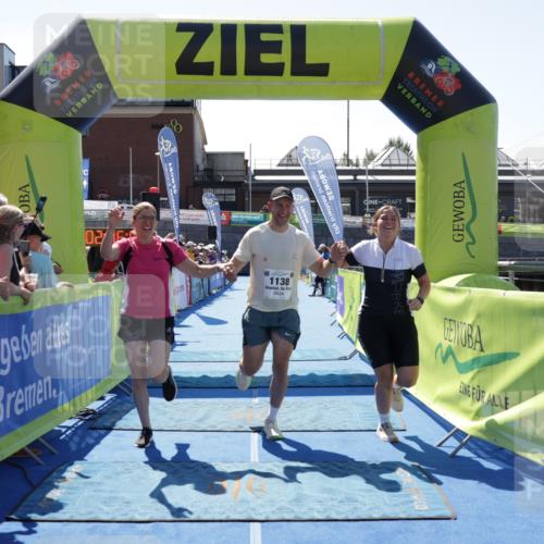 09.08.2026 - GEWOBA Citytriathlon Bremen Yannick Fuchs http://msf.ph/oto/9943938 09.08.2026 14:13:17 Ziel 1138 meine-sportfotos.de