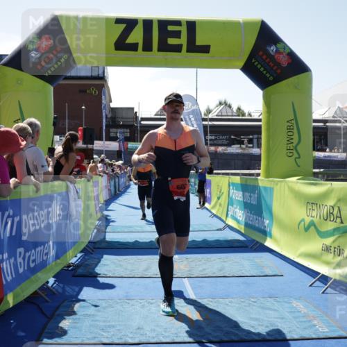 09.08.2026 - GEWOBA Citytriathlon Bremen Yannick Fuchs http://msf.ph/oto/9944042 09.08.2026 14:14:03 Ziel 597, 607, 1145 meine-sportfotos.de