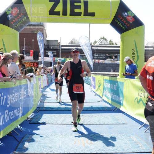 09.08.2026 - GEWOBA Citytriathlon Bremen Yannick Fuchs http://msf.ph/oto/9944361 09.08.2026 14:16:28 Ziel 547, 816, 846, 880, 901 meine-sportfotos.de