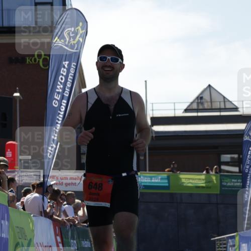 09.08.2026 - GEWOBA Citytriathlon Bremen Yannick Fuchs http://msf.ph/oto/9945366 09.08.2026 14:23:52 Ziel 648, 1107 meine-sportfotos.de