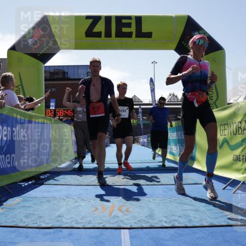 09.08.2026 - GEWOBA Citytriathlon Bremen Yannick Fuchs http://msf.ph/oto/9945540 09.08.2026 14:25:09 Ziel 812, 989, 1157 meine-sportfotos.de
