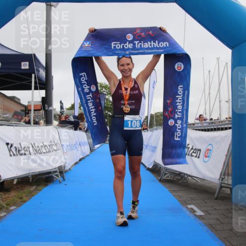 16.08.2026 - KN Förde Triathlon 2026 Markus Tischler http://msf.ph/oto/9964651 16.08.2026 10:07:13 Ziel  meine-sportfotos.de