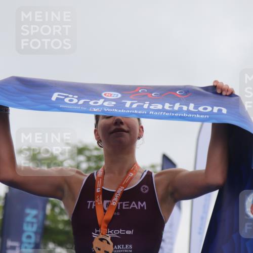 16.08.2026 - KN Förde Triathlon 2026 Markus Tischler http://msf.ph/oto/9991832 16.08.2026 10:07:10 Ziel  meine-sportfotos.de