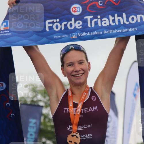 16.08.2026 - KN Förde Triathlon 2026 Markus Tischler http://msf.ph/oto/9991834 16.08.2026 10:07:10 Ziel  meine-sportfotos.de