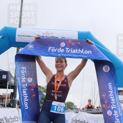 16.08.2026 - KN Förde Triathlon 2026 Markus Tischler http://msf.ph/oto/9991847 16.08.2026 10:07:18 Ziel  meine-sportfotos.de