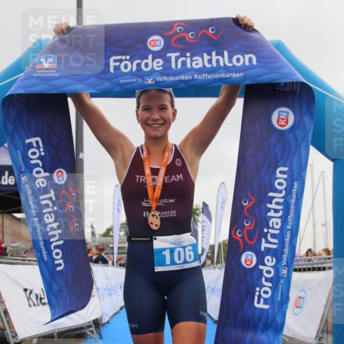 16.08.2026 - KN Förde Triathlon 2026 Markus Tischler http://msf.ph/oto/9991849 16.08.2026 10:07:22 Ziel  meine-sportfotos.de