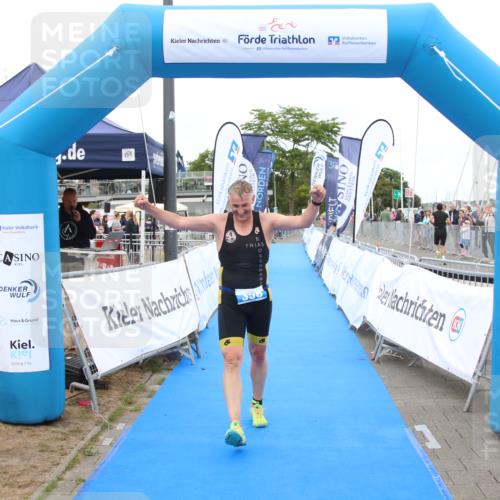 16.08.2026 - KN Förde Triathlon 2026 Markus Tischler http://msf.ph/oto/9999025 16.08.2026 12:11:23 Ziel 358, 358 meine-sportfotos.de